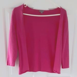 Ann Taylor pink cardigan